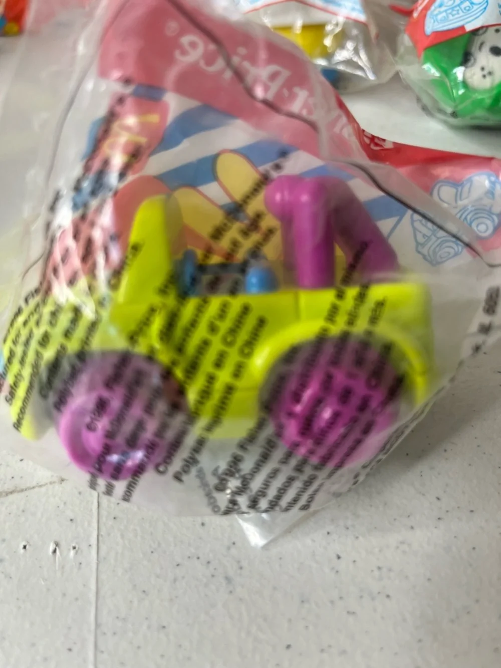 Fisher-Price Ronald-style Happy Meal, 1996